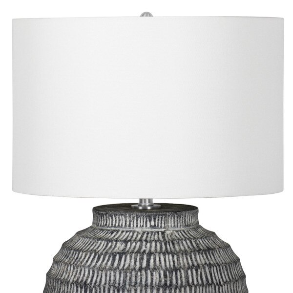 Adobe Ceramic Table Lamp Macro 2